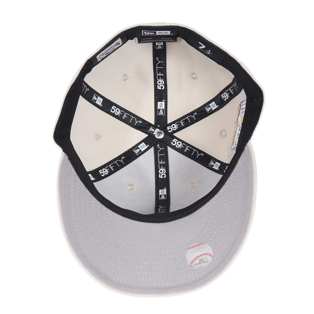 ニューエラ（NEW ERA）（メンズ、レディース）帽子 キャップ LP 59FIFTY MLB Color Variation サンディエゴ・パドレス ベージュ  S-Mサイズ 14388389 スト系