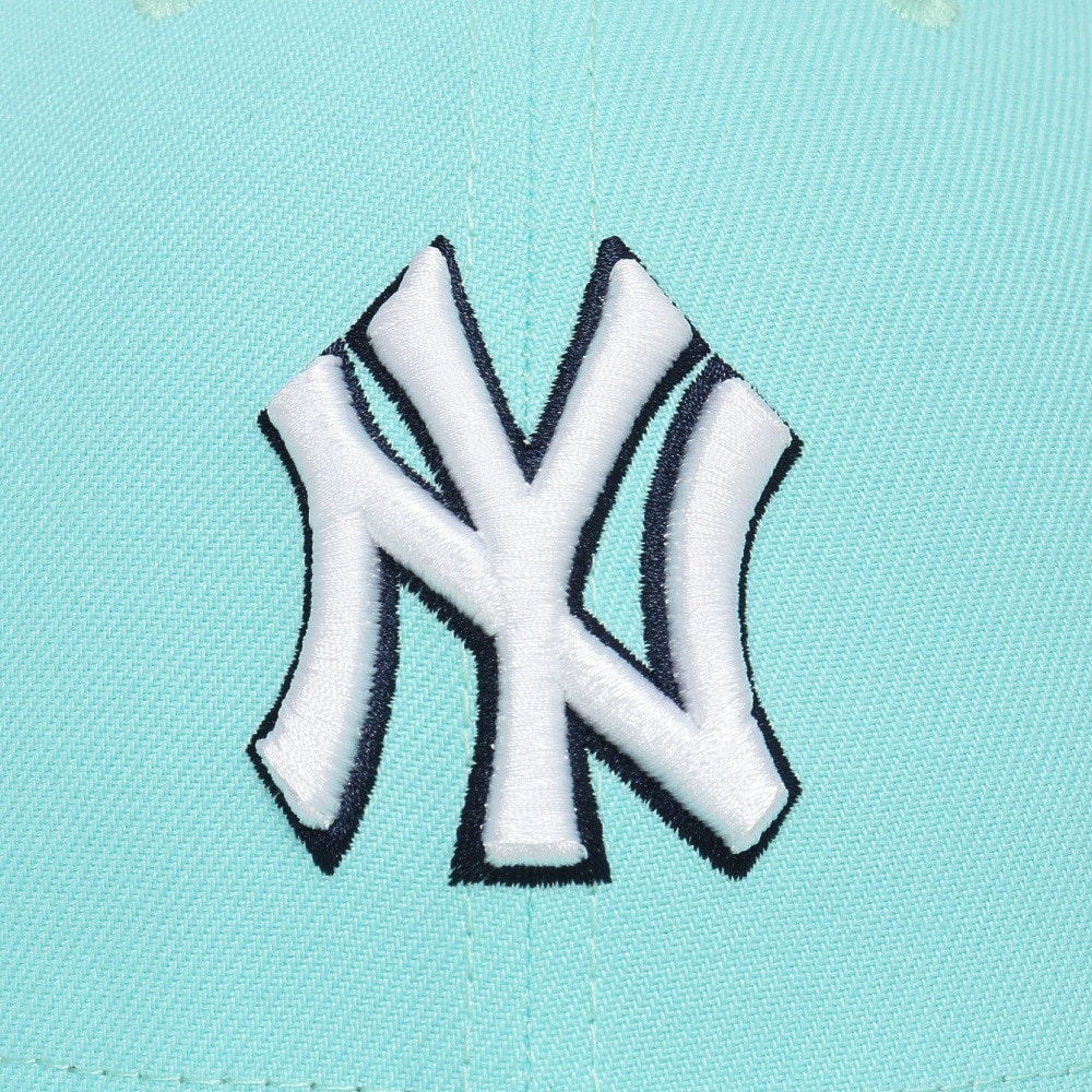 ニューエラ（NEW ERA）（メンズ）LP5950 COLOR VARBTNT キャップ ライトブルー S-Lサイズ 14388390 MLB 野球 ヤンキース おしゃれ カジュアル ファッション