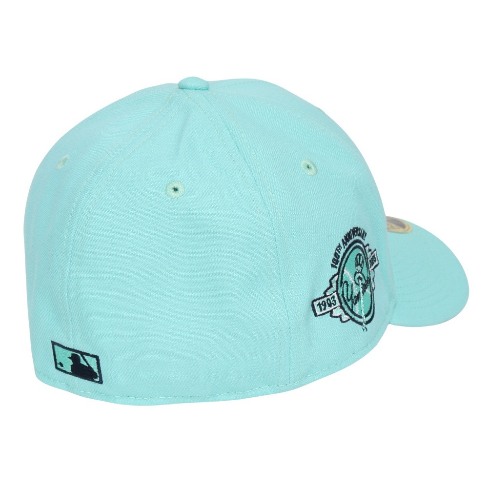 ニューエラ（NEW ERA）（メンズ）LP5950 COLOR VARBTNT キャップ ライトブルー S-Lサイズ 14388390 MLB 野球 ヤンキース おしゃれ カジュアル ファッション