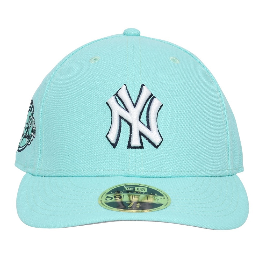 ニューエラ（NEW ERA）（メンズ）LP5950 COLOR VARBTNT キャップ ライトブルー S-Lサイズ 14388390 MLB 野球 ヤンキース おしゃれ カジュアル ファッション