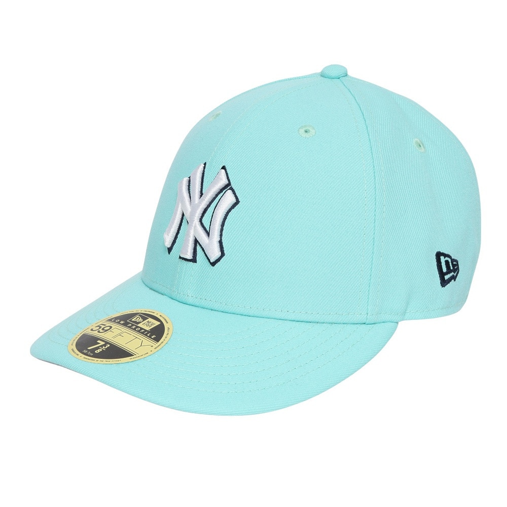 ニューエラ（NEW ERA）（メンズ）LP5950 COLOR VARBTNT キャップ ライトブルー S-Lサイズ 14388390 MLB 野球 ヤンキース おしゃれ カジュアル ファッション