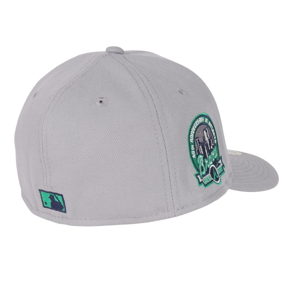 ニューエラ（NEW ERA）（メンズ、レディース）帽子 キャップ LP 59FIFTY MLB Color Variation アトランタ・ブレーブス  グレー サイズ S-Mサイズ 14388392