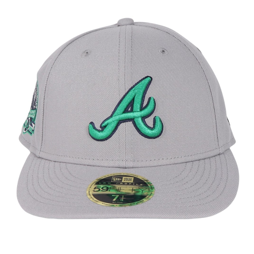 ニューエラ（NEW ERA）（メンズ、レディース）帽子 キャップ LP 59FIFTY MLB Color Variation アトランタ・ブレーブス  グレー サイズ S-Mサイズ 14388392