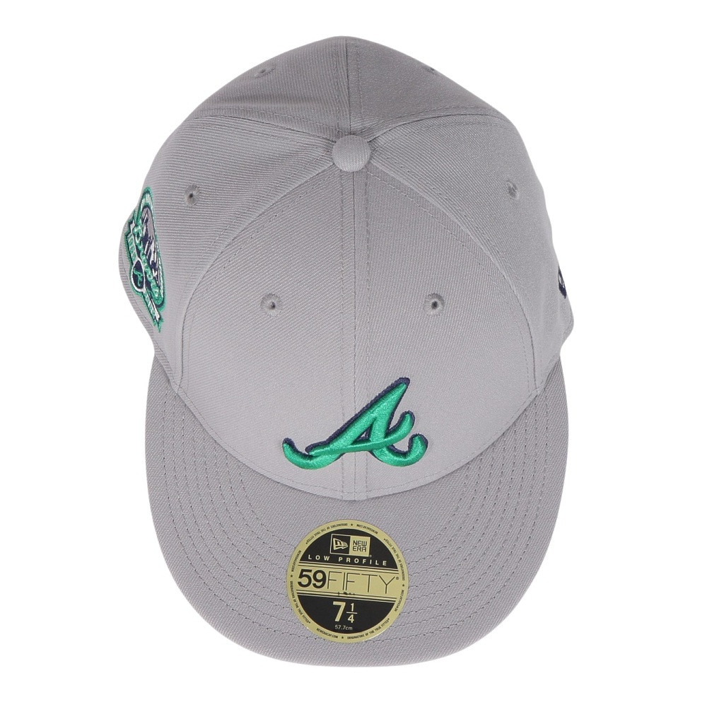 ニューエラ（NEW ERA）（メンズ、レディース）帽子 キャップ LP 59FIFTY MLB Color Variation アトランタ・ブレーブス  グレー サイズ S-Mサイズ 14388392