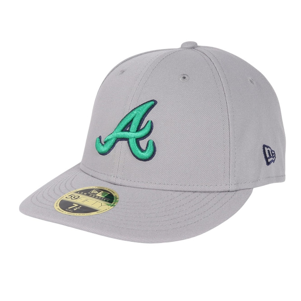 ニューエラ（NEW ERA）（メンズ、レディース）帽子 キャップ LP 59FIFTY MLB Color Variation アトランタ・ブレーブス  グレー サイズ S-Mサイズ 14388392