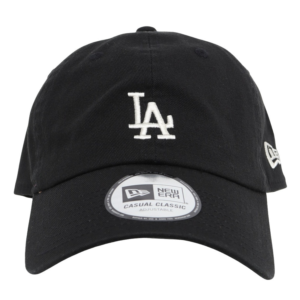 ニューエラ（NEW ERA）（メンズ、レディース）カジュアルクラシック MLB Casual Classic ロサンゼルス・ドジャース キャップ 14388456 56-60cm 黒