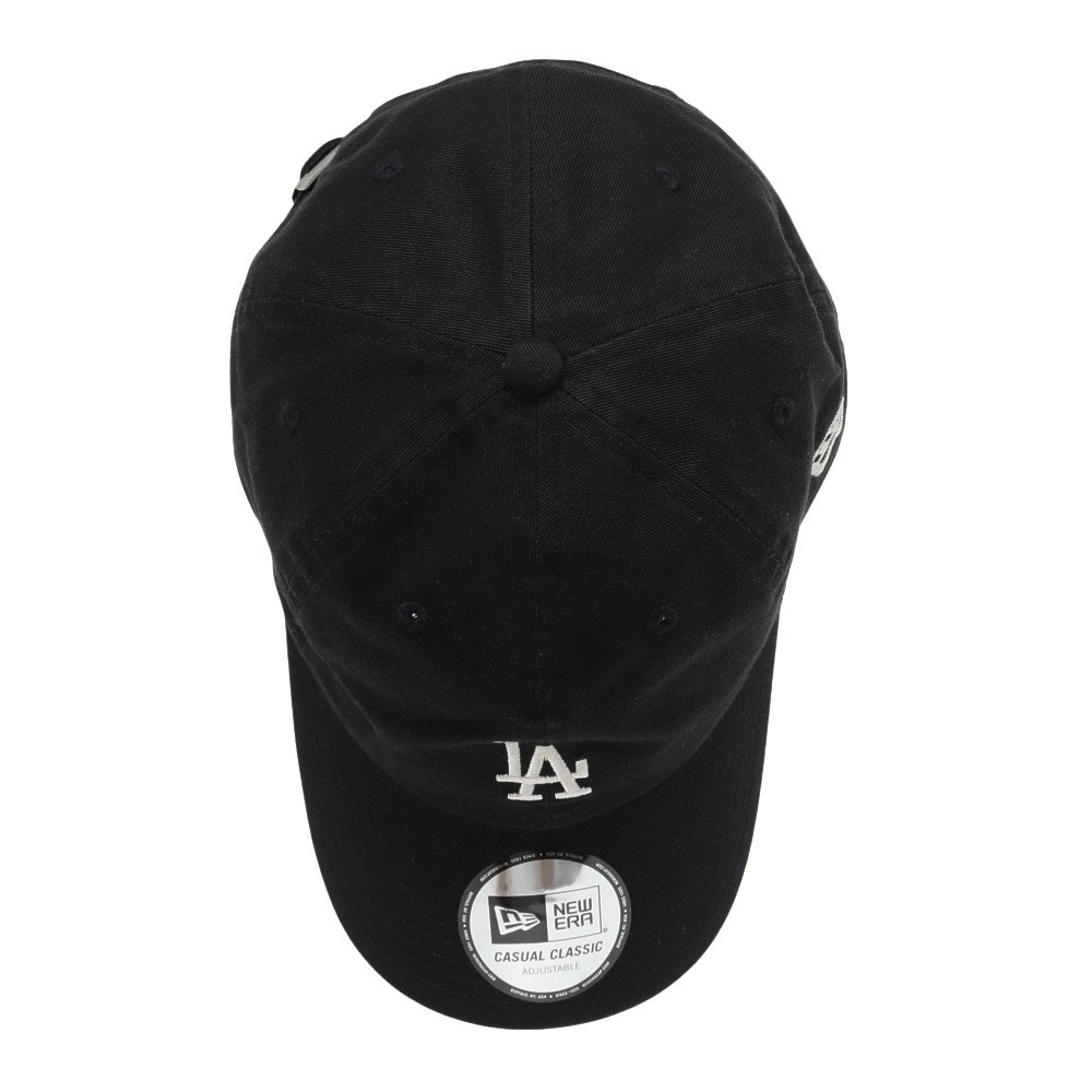 ニューエラ（NEW ERA）（メンズ、レディース）カジュアルクラシック MLB Casual Classic ロサンゼルス・ドジャース キャップ 14388456 56-60cm 黒