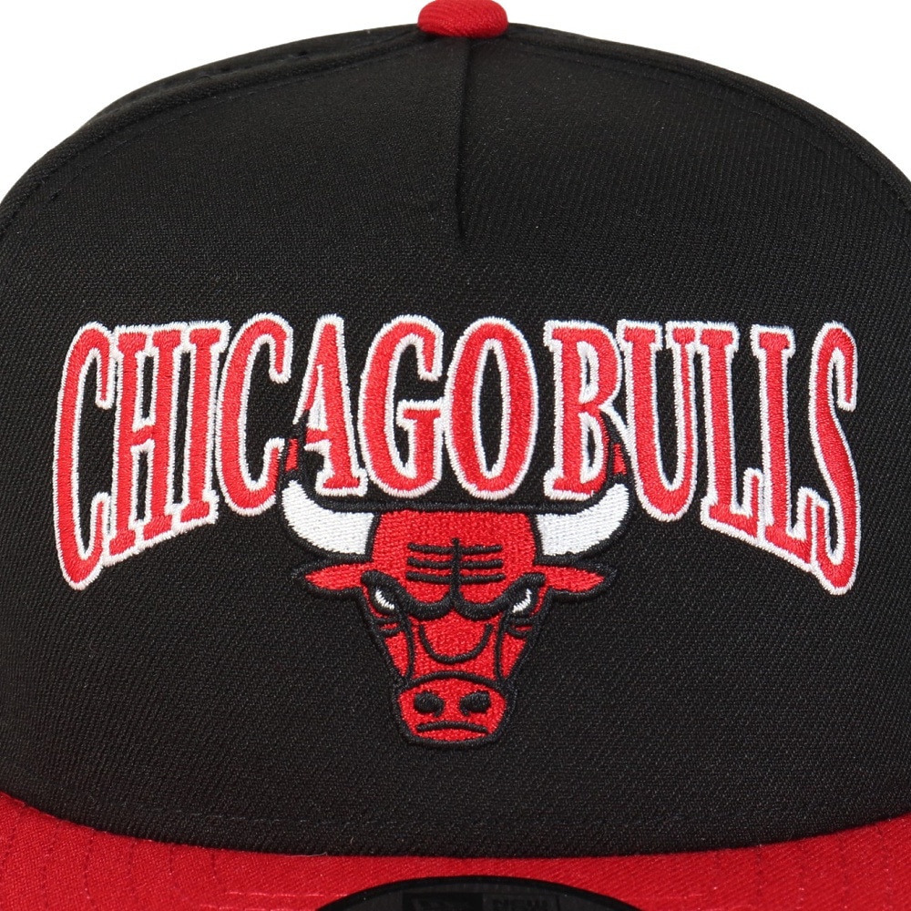 ニューエラ（NEW ERA）（メンズ、レディース）帽子 キャップ 9FIFTY A-Frame NBA 2-Tone シカゴ・ブルズ バイザー Mサイズ  14388566 メッシュ 通気性 日除け