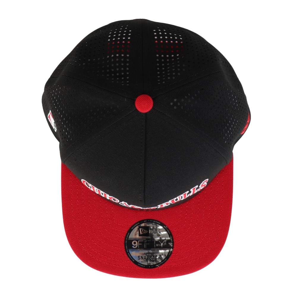 ニューエラ（NEW ERA）（メンズ、レディース）帽子 キャップ 9FIFTY A-Frame NBA 2-Tone シカゴ・ブルズ バイザー Mサイズ  14388566 メッシュ 通気性 日除け