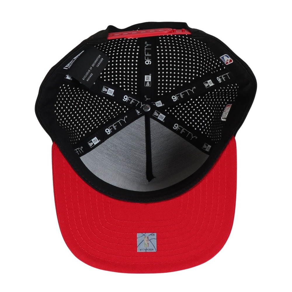 ニューエラ（NEW ERA）（メンズ、レディース）帽子 キャップ 9FIFTY A-Frame NBA 2-Tone シカゴ・ブルズ バイザー Mサイズ  14388566 メッシュ 通気性 日除け