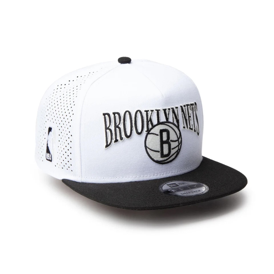 ニューエラ（NEW ERA）（メンズ、レディース）帽子 キャップ 9FIFTY A-Frame NBA 2-Tone ブルックリン・ネッツ バイザー 14388567