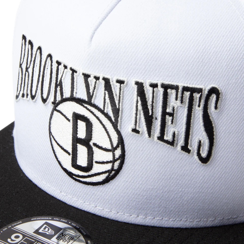 ニューエラ（NEW ERA）（メンズ、レディース）帽子 キャップ 9FIFTY A-Frame NBA 2-Tone ブルックリン・ネッツ バイザー 14388567