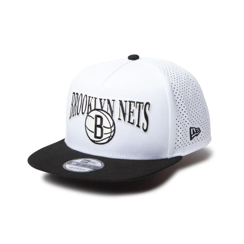 ニューエラ（NEW ERA）（メンズ、レディース）帽子 キャップ 9FIFTY A-Frame NBA 2-Tone ブルックリン・ネッツ バイザー 14388567
