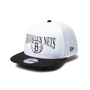 (メンズ、レディース)帽子 キャップ 9FIFTY A-Frame NBA 2-Tone ブルックリン・ネッツ バイザー 14388567