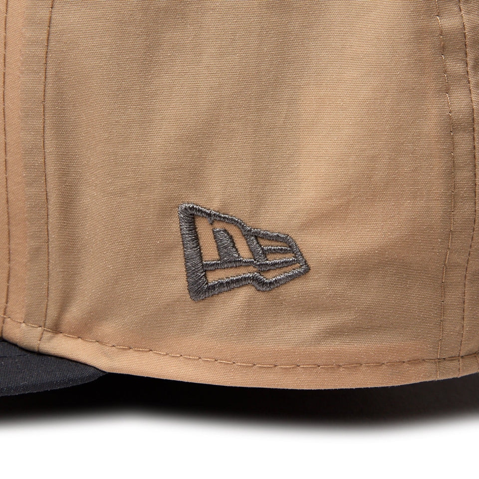 ニューエラ（NEW ERA）（メンズ、レディース）帽子 キャップ 9FIFTY Vintage Nylon ベーシックバイザー ベージュ S-Lサイズ 14388570 サイズ調整 撥水