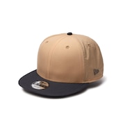 (メンズ、レディース)帽子 キャップ 9FIFTY Vintage Nylon ベーシックバイザー ベージュ S-Lサイズ 14388570 サイズ調整 撥水