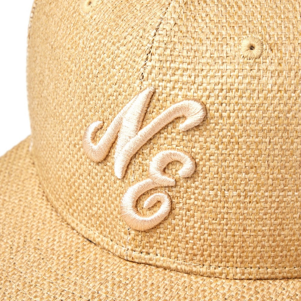 ニューエラ（NEW ERA）（メンズ、レディース）帽子 キャップ 9FIFTY Paper クラシックロゴ ナチュラル S-Mサイズ (55-65cm）14388572 スポーツキャップ 