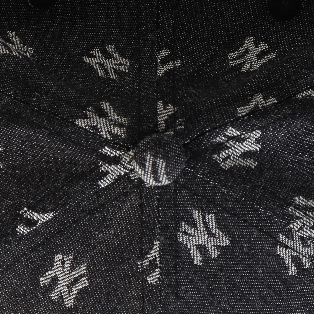 ニューエラ（NEW ERA）（メンズ、レディース）帽子 キャップ 9FIFTY MLB Jacquard ニューヨーク・ヤンキース 黒 Mサイズ 14388575 モノグラムデザイン