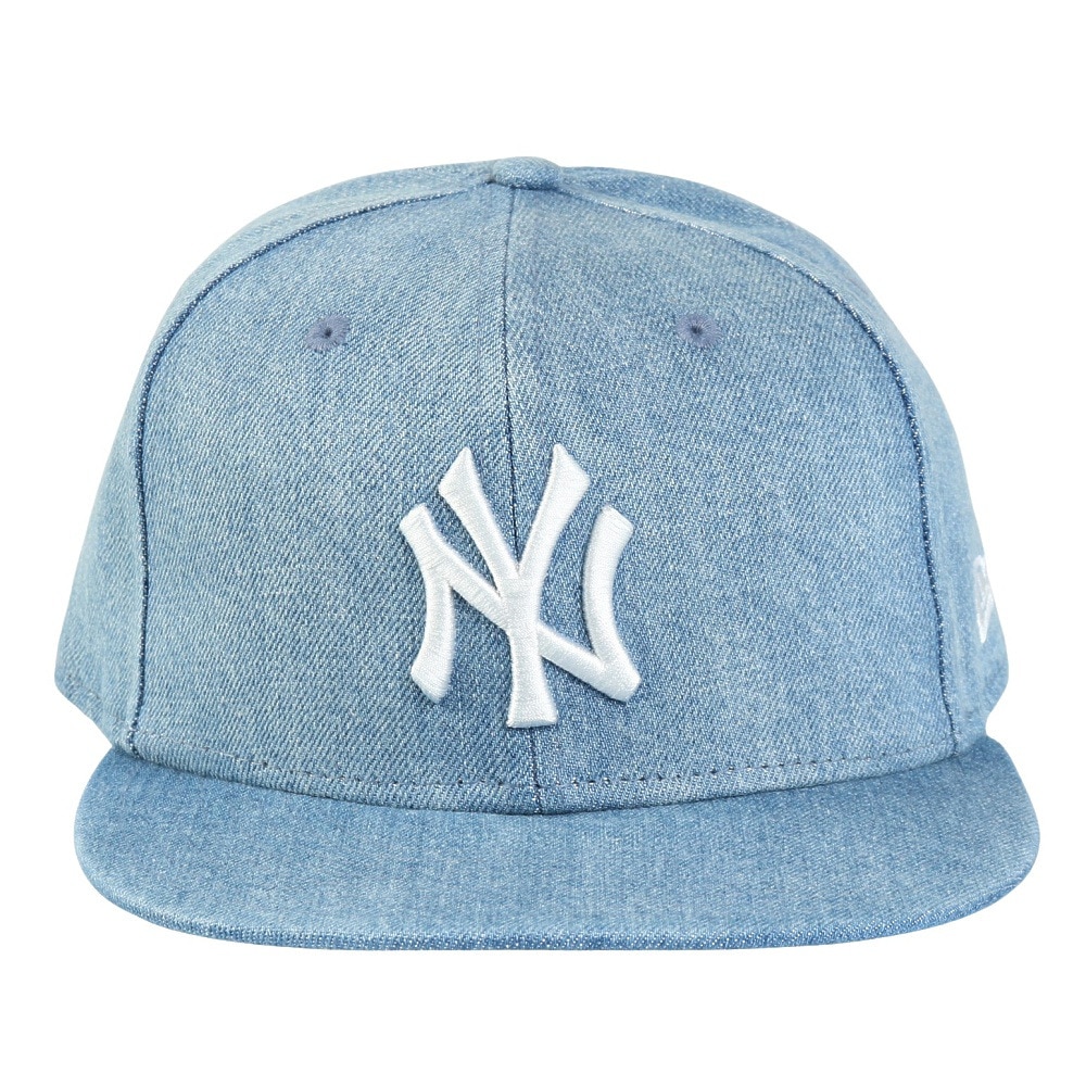 ニューエラ（NEW ERA）（メンズ、レディース）9FIFTY Denim ニューヨーク・ヤンキース キャップ 14388585 55.5-59.5cm