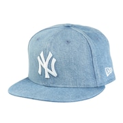 (メンズ、レディース)9FIFTY Denim ニューヨーク・ヤンキース キャップ 14388585 55.5-59.5cm