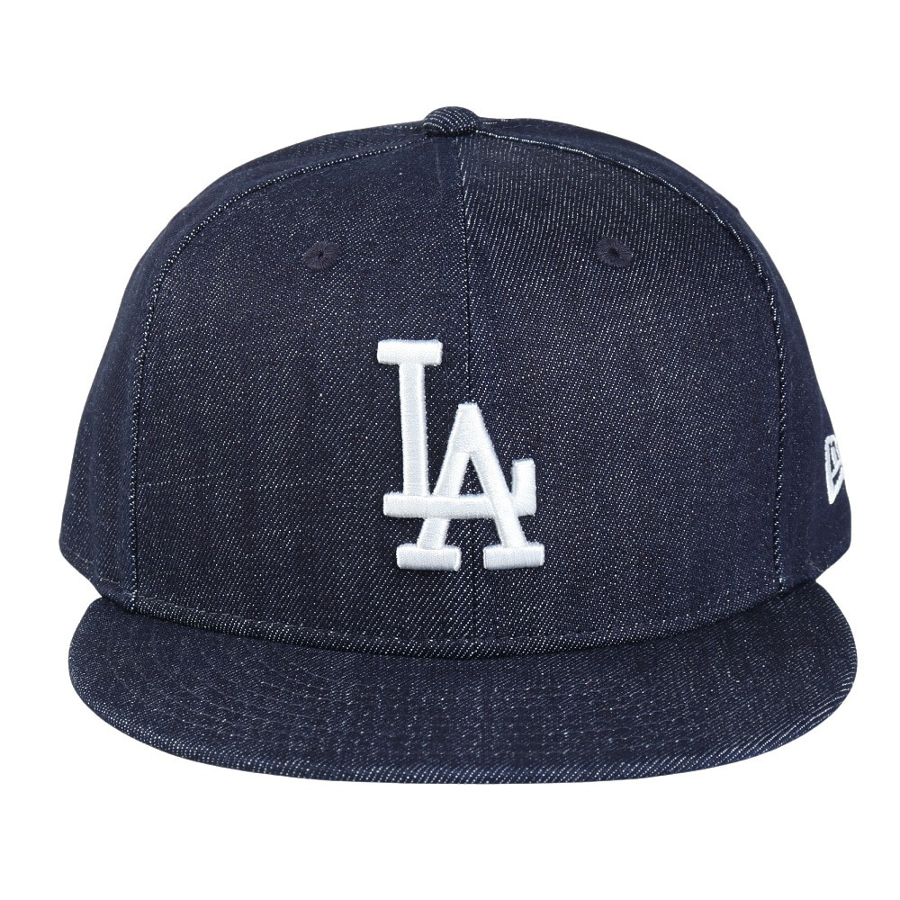ニューエラ（NEW ERA）（メンズ、レディース）9FIFTY Denim ロサンゼルス・ドジャース キャップ 14388586