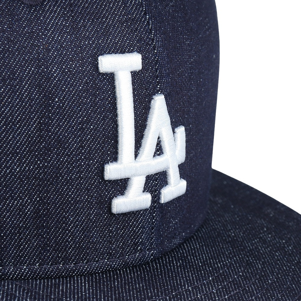 ニューエラ（NEW ERA）（メンズ、レディース）9FIFTY Denim ロサンゼルス・ドジャース キャップ 14388586