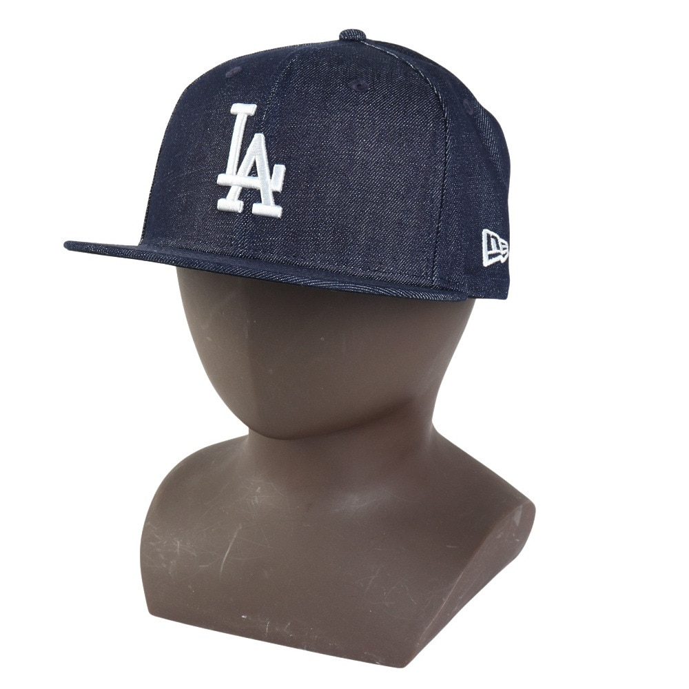 ニューエラ（NEW ERA）（メンズ、レディース）9FIFTY Denim ロサンゼルス・ドジャース キャップ 14388586