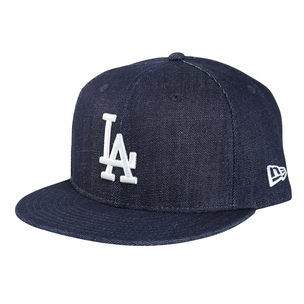 ニューエラ（NEW ERA）（メンズ、レディース）9FIFTY Denim ロサンゼルス・ドジャース キャップ 14388586