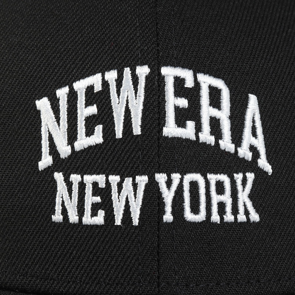 ニューエラ（NEW ERA）（メンズ、レディース）帽子 キャップ 9FORTY College Logo 黒 14388681 サイズ調整可 日除け スト系 スポーツキャップ  スポーティー