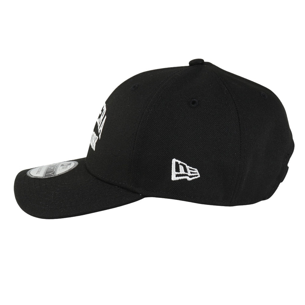 ニューエラ（NEW ERA）（メンズ、レディース）帽子 キャップ 9FORTY College Logo 黒 14388681 サイズ調整可 日除け スト系 スポーツキャップ  スポーティー