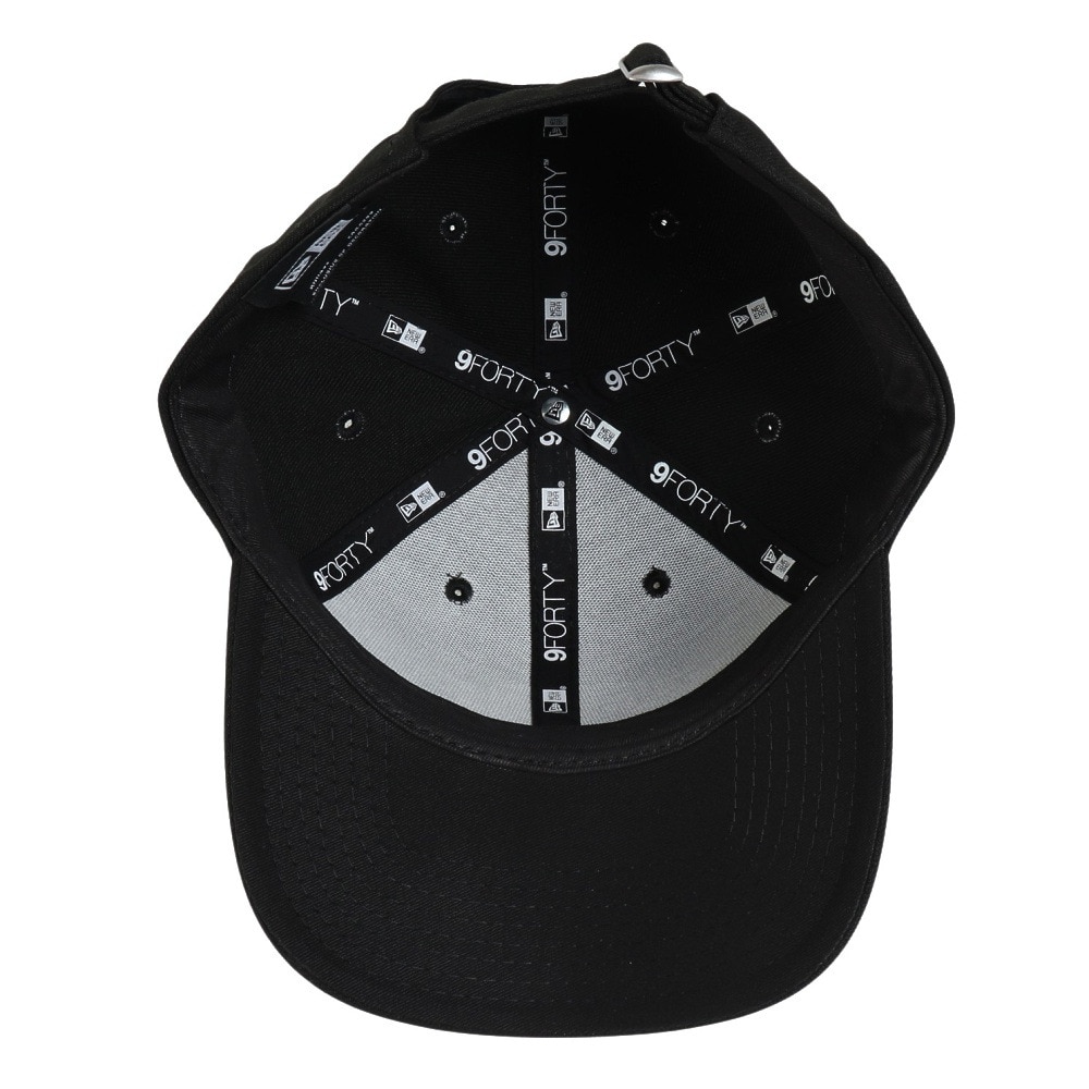 ニューエラ（NEW ERA）（メンズ、レディース）帽子 キャップ 9FORTY College Logo 黒 14388681 サイズ調整可 日除け スト系 スポーツキャップ  スポーティー