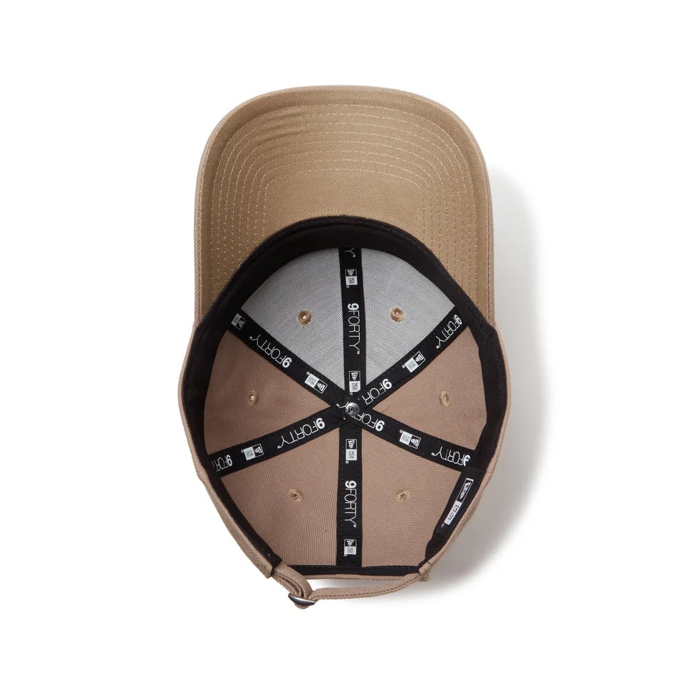 ニューエラ（NEW ERA）（メンズ、レディース）帽子 キャップ 9FORTY College Logo カーキ 14388682 サイズ調整可 日除け スポーツキャップ  スポーティー