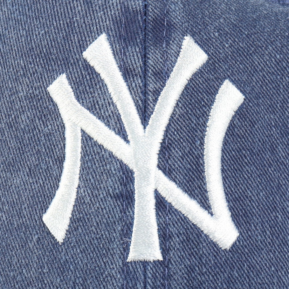 ニューエラ（NEW ERA）（メンズ、レディース）帽子 9THIRTY MLB Visor Logo ニューヨーク・ヤンキース アシッドウォッシュ バイザー 紺 Mサイズ 14388704