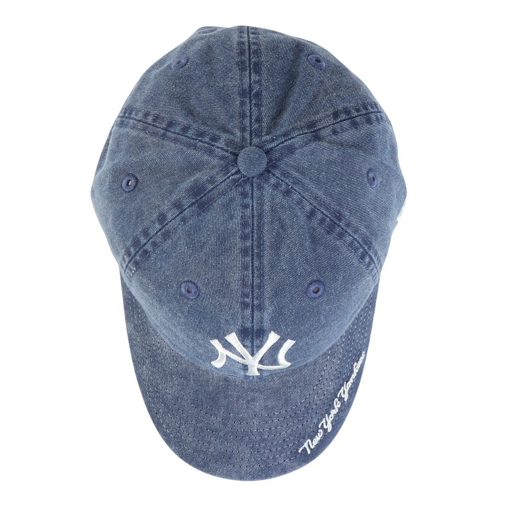 ニューエラ（NEW ERA）（メンズ、レディース）帽子 9THIRTY MLB Visor Logo ニューヨーク・ヤンキース アシッドウォッシュ バイザー 紺 Mサイズ 14388704