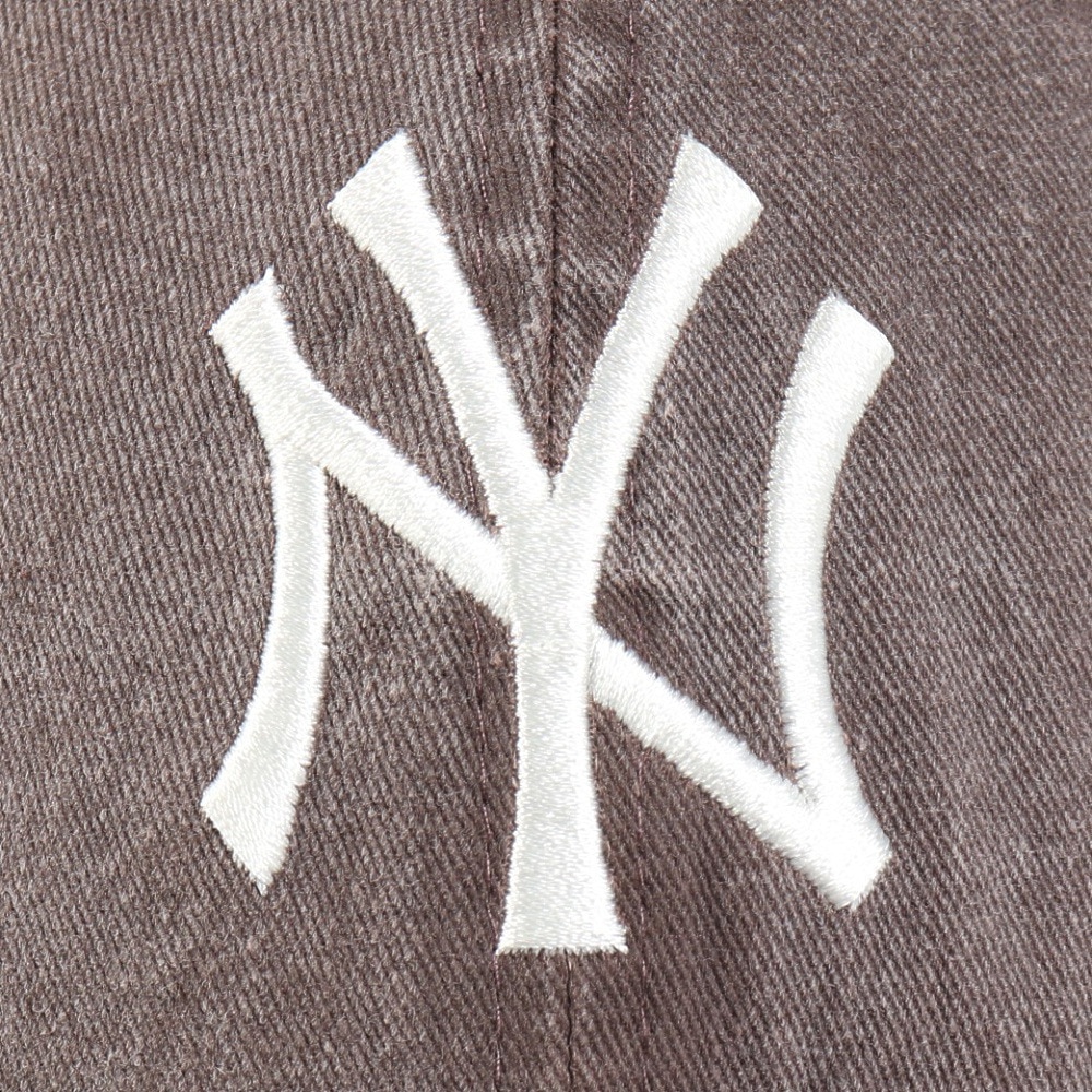 ニューエラ（NEW ERA）（メンズ、レディース）帽子 9THIRTY MLB Visor Logo ニューヨーク・ヤンキース アシッドウォッシュ バイザー カーキ Mサイズ 14388705