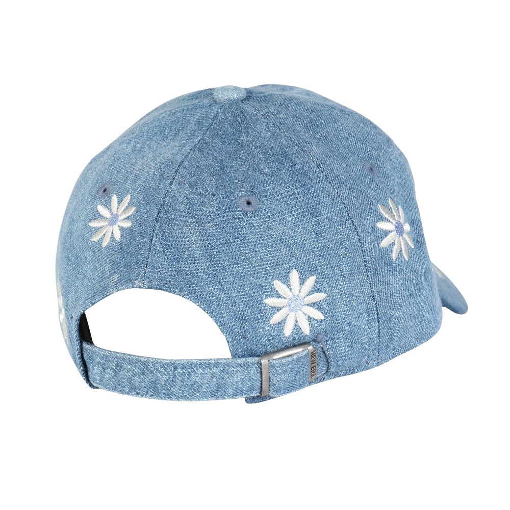 ニューエラ（NEW ERA）（メンズ、レディース）帽子 9TWENTY Flower Embroidery NEW ERA 1920  ネイビー Mサイズ 14388741 キャップ 花柄 刺繍 サイズ調整 