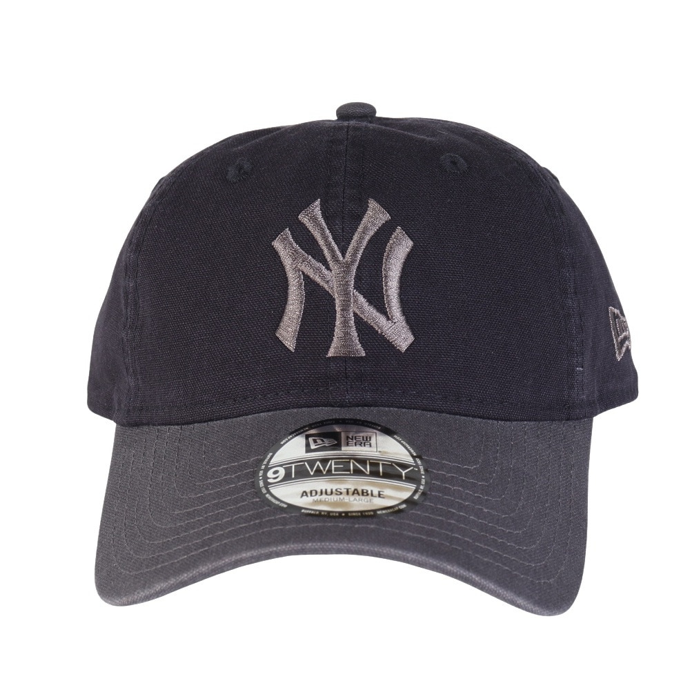 ニューエラ（NEW ERA）（メンズ、レディース）帽子 キャップ 920 Washed Duck ニューヨーク・ヤンキース 紺 56-60cm 14388747 スポーツキャップ