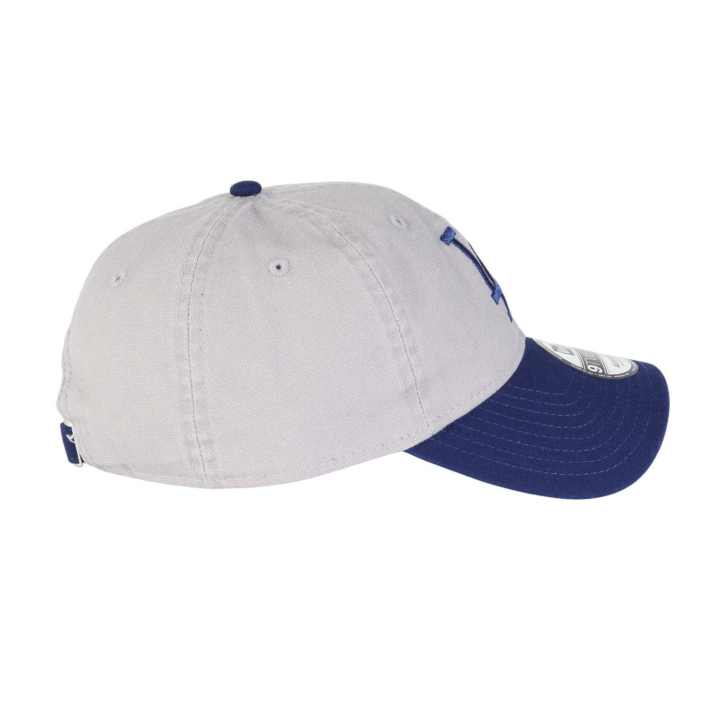 ニューエラ（NEW ERA）（メンズ、レディース）帽子 キャップ 920 Washed Duck ロサンゼルス・ドジャース グレー 56-60cm 14388749 スポーツキャップ ベースボールキャップ