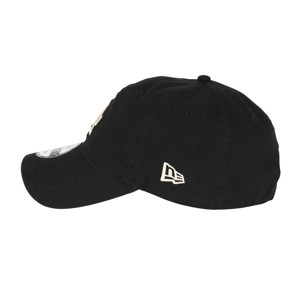 ニューエラ（NEW ERA）（メンズ、レディース）帽子 キャップ 920 Washed Duck ロサンゼルス・ドジャース 黒 56-60cm 14388750 スポーツキャップ ベースボールキャップ