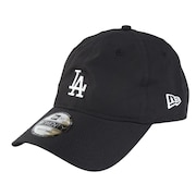 (メンズ、レディース)帽子 MLB Typewriter ロサンゼルス・ドジャース キャップ  黒 Mサイズ 14388773 軽量 おしゃれ シンプル