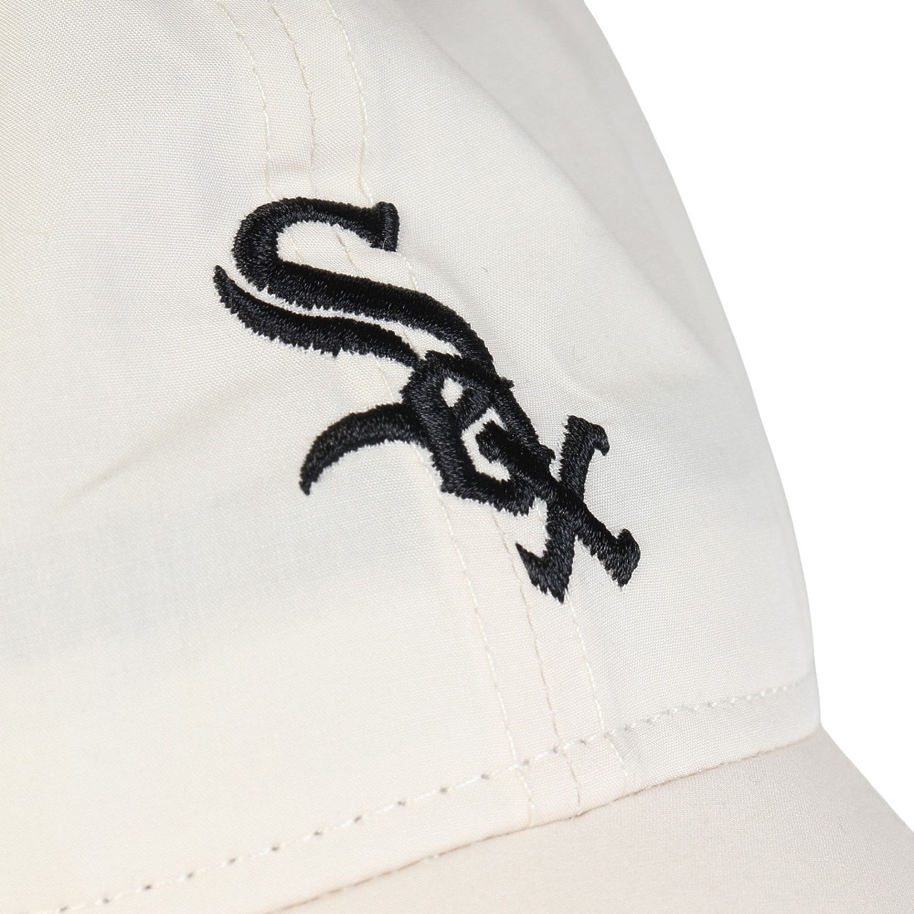 ニューエラ（NEW ERA）（メンズ、レディース）TWENTY MLB Typewriter シカゴ・ホワイトソックス キャップ 白 Mサイズ 14388774 軽量 シンプル サイズ調整