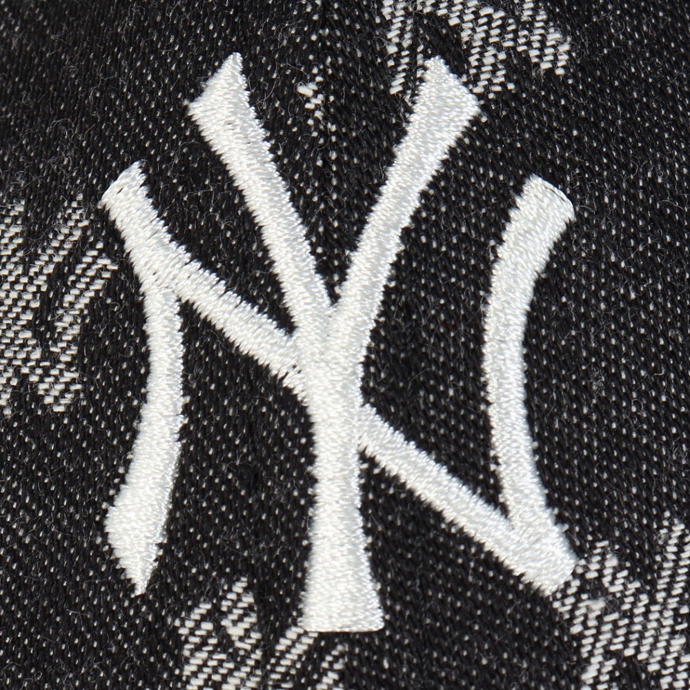 ニューエラ（NEW ERA）（メンズ、レディース）帽子 キャップ 9TWENTY MLB Jacquard ニューヨーク・ヤンキース 黒 Mサイズ 14388776 モノグラム サイズ調整可