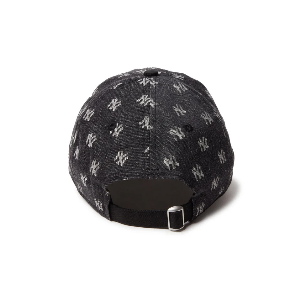 ニューエラ（NEW ERA）（メンズ、レディース）帽子 キャップ 9TWENTY MLB Jacquard ニューヨーク・ヤンキース 黒 Mサイズ 14388776 モノグラム サイズ調整可