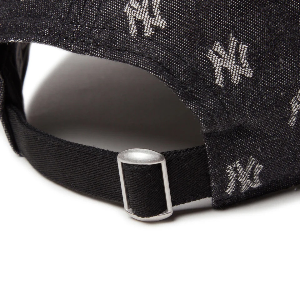 ニューエラ（NEW ERA）（メンズ、レディース）帽子 キャップ 9TWENTY MLB Jacquard ニューヨーク・ヤンキース 黒 Mサイズ 14388776 モノグラム サイズ調整可