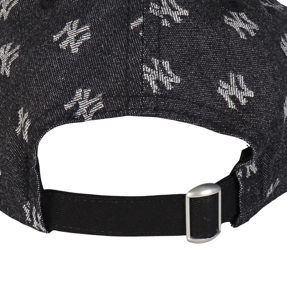 ニューエラ（NEW ERA）（メンズ、レディース）帽子 キャップ 9TWENTY MLB Jacquard ニューヨーク・ヤンキース 黒 Mサイズ 14388776 モノグラム サイズ調整可