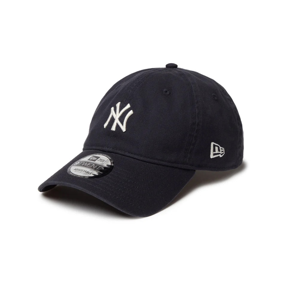 ニューエラ（NEW ERA）（メンズ、レディース）帽子 キャップ 9TWENTY Khaki Sweat Band ニューヨーク・ヤンキース 紺 Mサイズ 14388782 サイズ調整 スト系