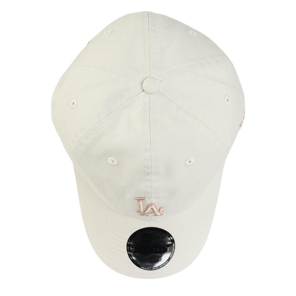 ニューエラ（NEW ERA）（メンズ、レディース）帽子 キャップ 9TWENTY カーキスウェットバンド ロサンゼルス・ドジャース 白 Mサイズ 143887843 サイズ調整可