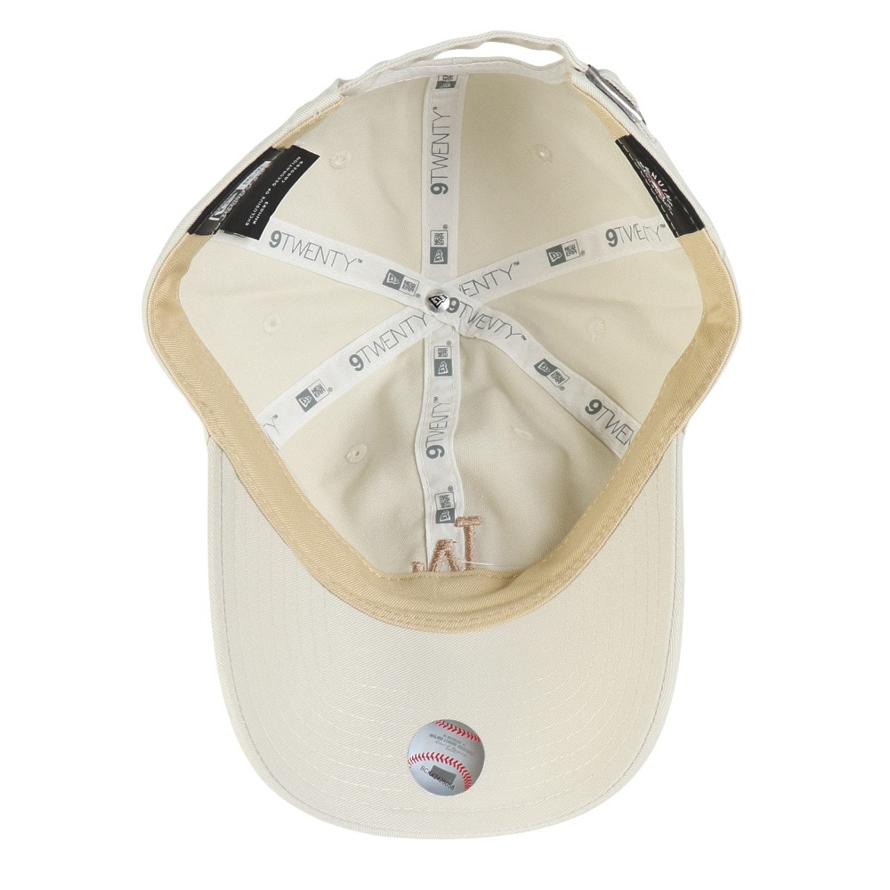 ニューエラ（NEW ERA）（メンズ、レディース）帽子 キャップ 9TWENTY カーキスウェットバンド ロサンゼルス・ドジャース 白 Mサイズ 143887843 サイズ調整可