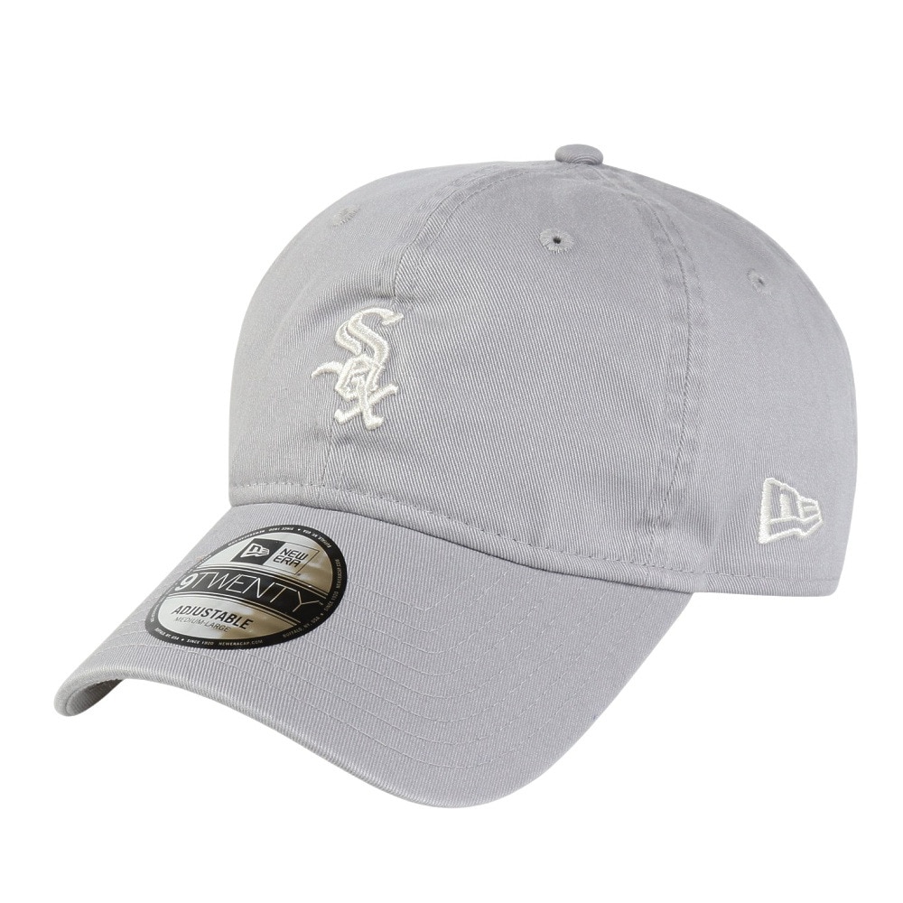 ニューエラ（NEW ERA）（メンズ、レディース）帽子 キャップ 9TWENTY カーキスウェットバンド シカゴ・ホワイトソックス グレー Mサイズ 14388786 サイズ調整可