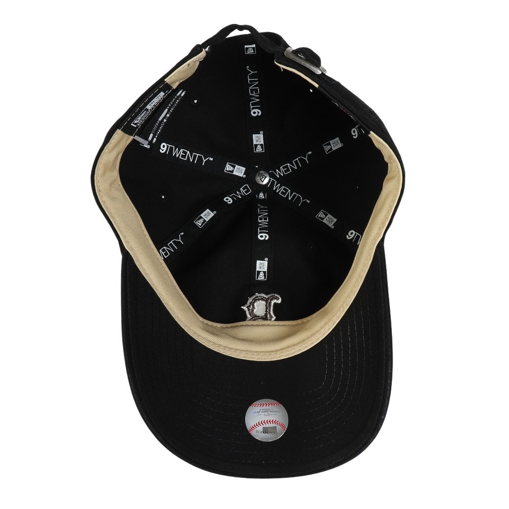 ニューエラ（NEW ERA）（メンズ、レディース）帽子 キャップ 9TWENTY カーキスウェットバンド ボストン・レッドソックス 黒 Mサイズ 14388787 サイズ調整可